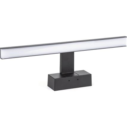 Aigostar - LED Kúpeľňové osvetlenie zrkadla LED/8W/230V 4000K 40 cm IP44 čierna
