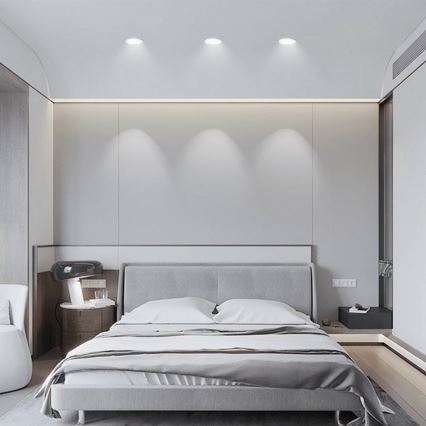 Aigostar - LED Kúpeľňové podhľadové svietidlo LED/4,8W/230V 6500K biela IP65