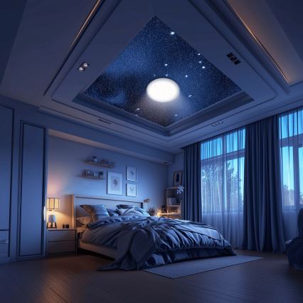 Aigostar - LED Stmievateľné kúpeľňové stropné svietidlo MESH Smart LED/18W/230V 3000-65000K IP44 + diaľkové ovládanie