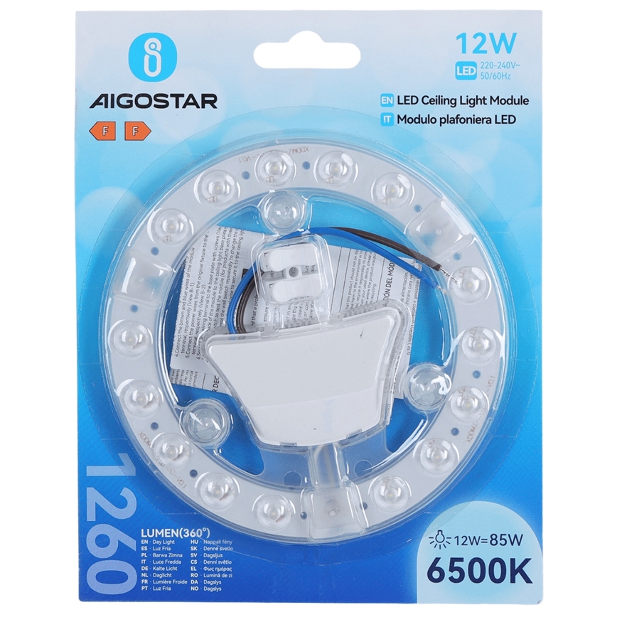 Aigostar - LED magnetický modul LED/12W/230V 6500K
