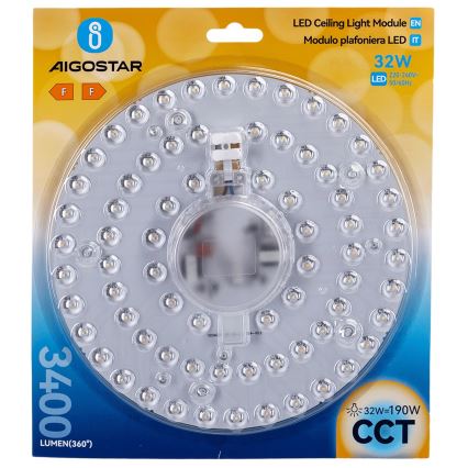 Aigostar - LED magnetický modul LED/32W/230V 3000/4000/6500K
