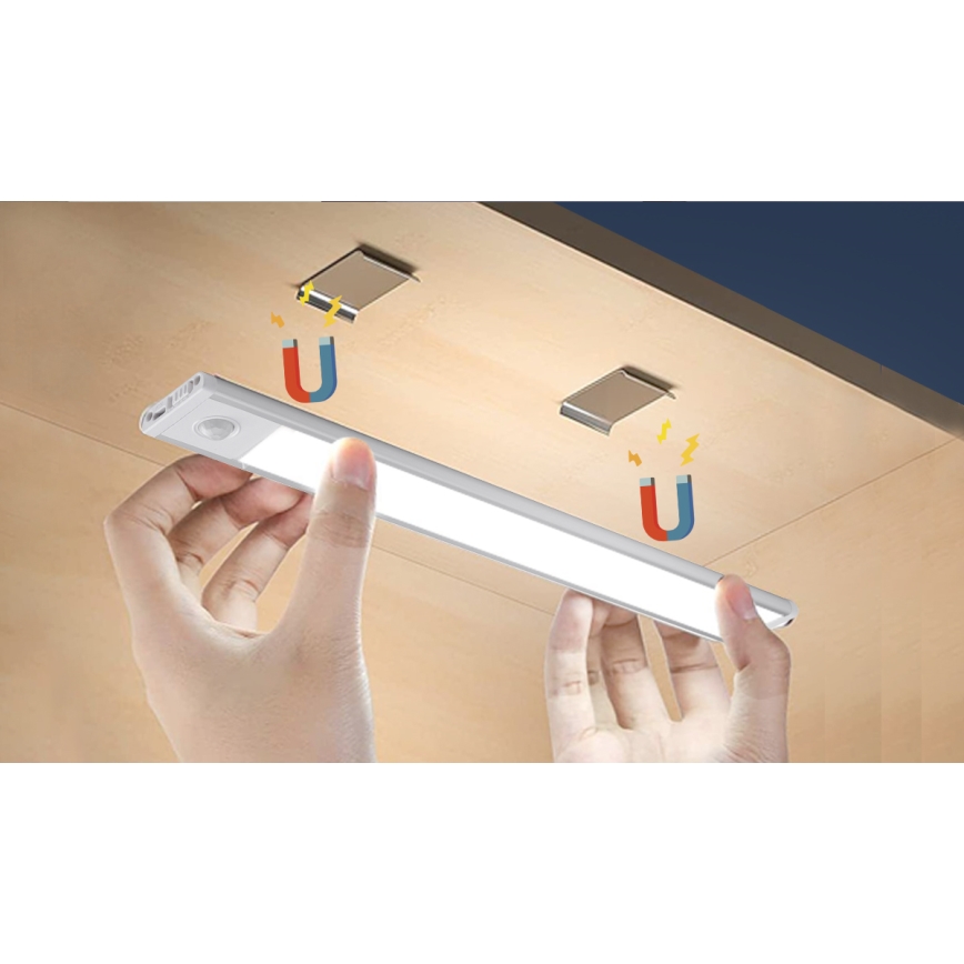 Aigostar - LED Nabíjateľné osvetlenie nábytku so senzorom LED/1,5W/5V 4000K