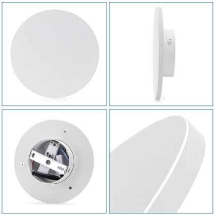 Aigostar - LED Nástenné svietidlo LED/6,5W/230V 3000K 18 cm biela