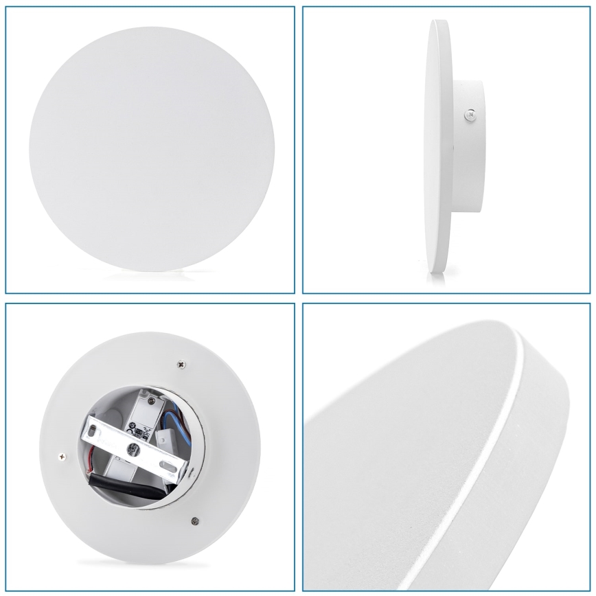 Aigostar - LED Nástenné svietidlo LED/6,5W/230V 3000K 18 cm biela