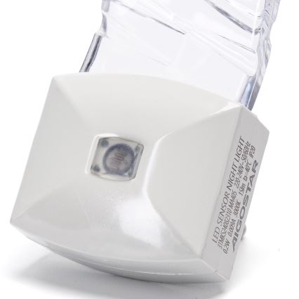 Aigostar - LED Nočné svetlo so senzorom súmraku LED/0,2W/230V 3000K