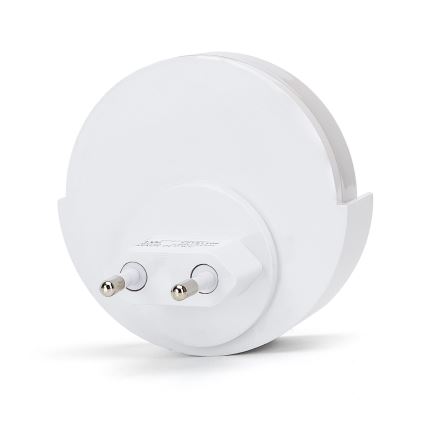 Aigostar - LED Nočné svetlo so senzorom súmraku LED/1W/230V 6500K okrúhly