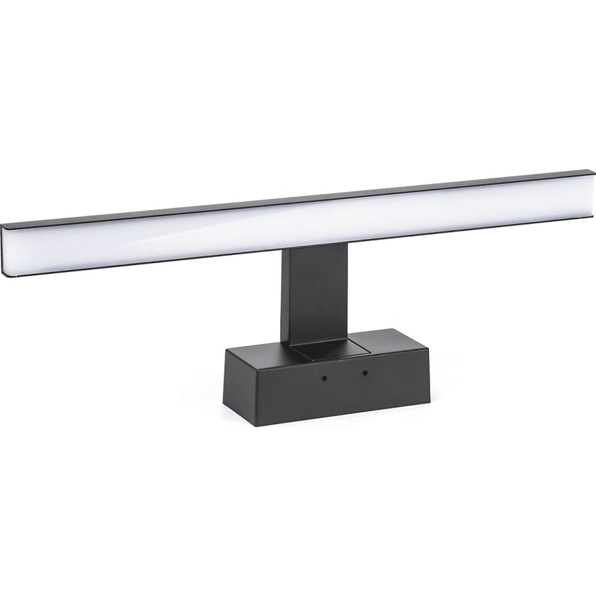 Aigostar - LED osvetlenie zrkadla do kúpeľne LED/8W/230V 4000K 40 cm IP44 čierne