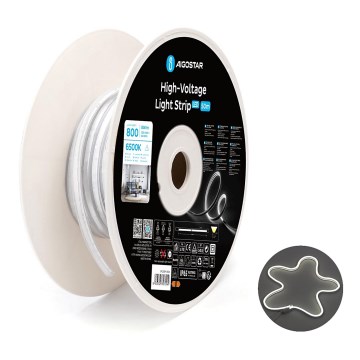 Aigostar - LED Pás 50 m LED/400W/230V 6500K IP65