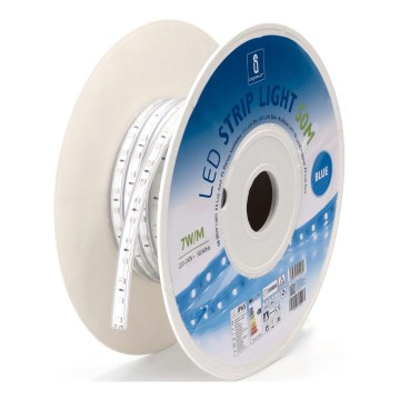 Aigostar - LED Pás LED/350W/230V 50m modrá IP65
