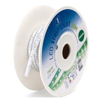 Aigostar - LED pás LED/350W/230V 50m zelený IP65