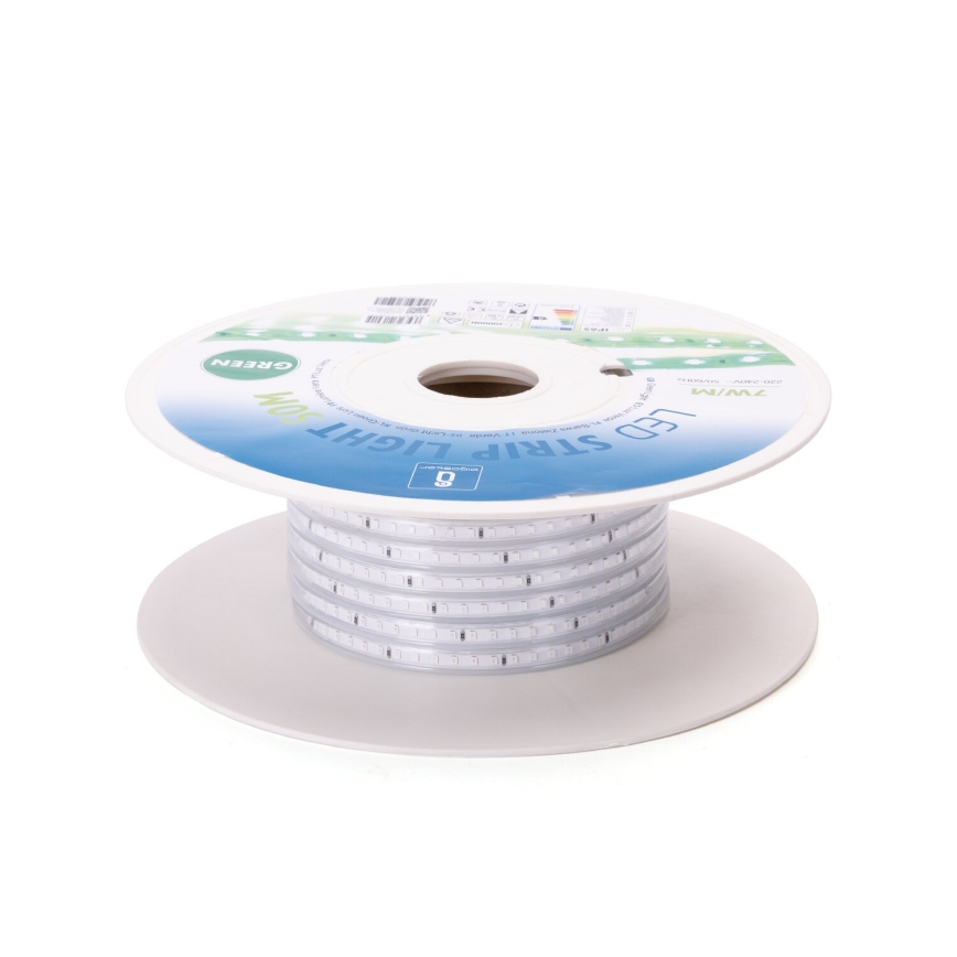 Aigostar - LED pás LED/350W/230V 50m zelený IP65