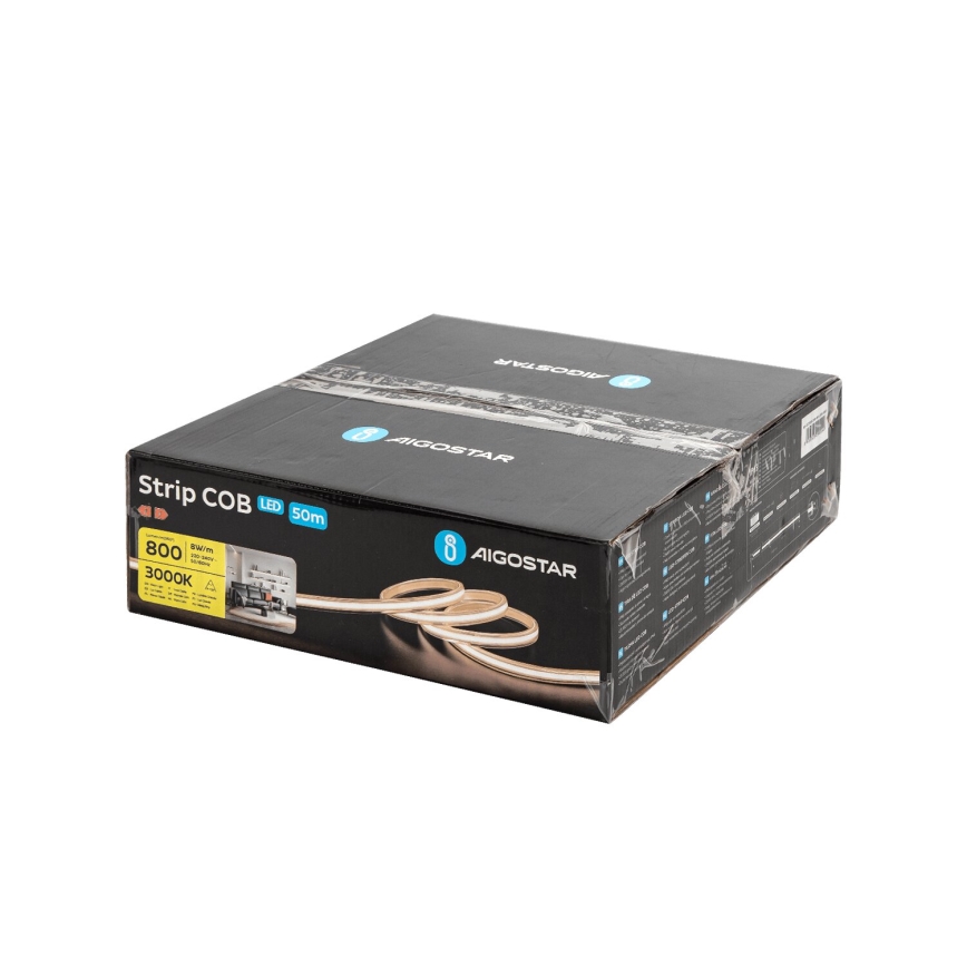 Aigostar - LED Pásik 50m LED/320W/230V 3000K IP65