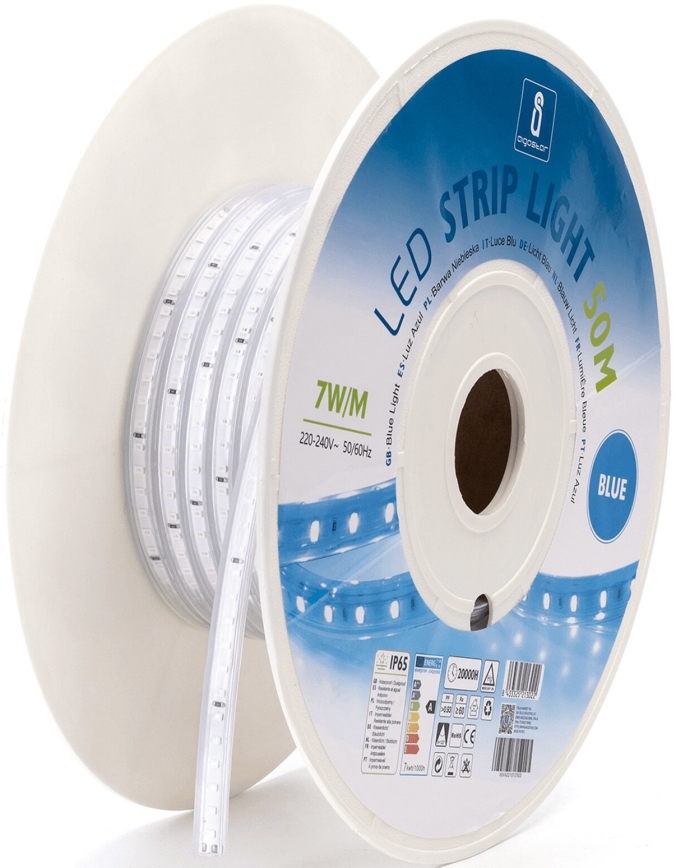 Aigostar - LED Pásik LED/350W/230V 50m modrá IP65