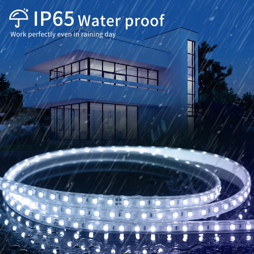 Aigostar - LED Pásik LED/400W/230V 50m 3000K IP65