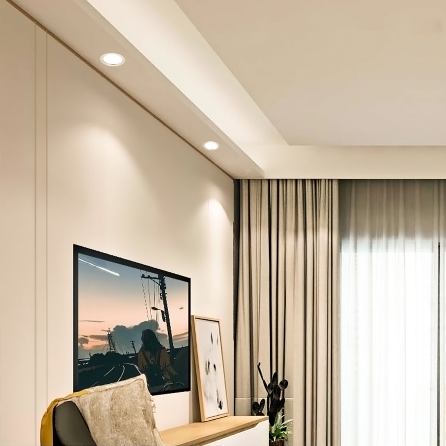 Aigostar - LED Podhľadové svietidlo ULTRATHIN LED/6W/230V 3000K biela