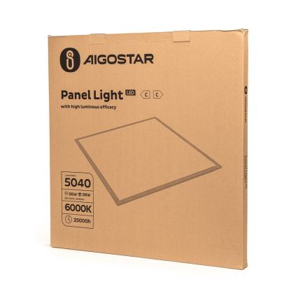 Aigostar - LED Podhľadový panel LED/28W/230V 60x60 cm 6000K