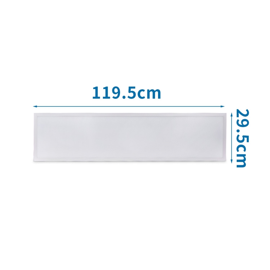 Aigostar - LED Podhľadový panel LED/50W/230V 4000K 120x30cm biela