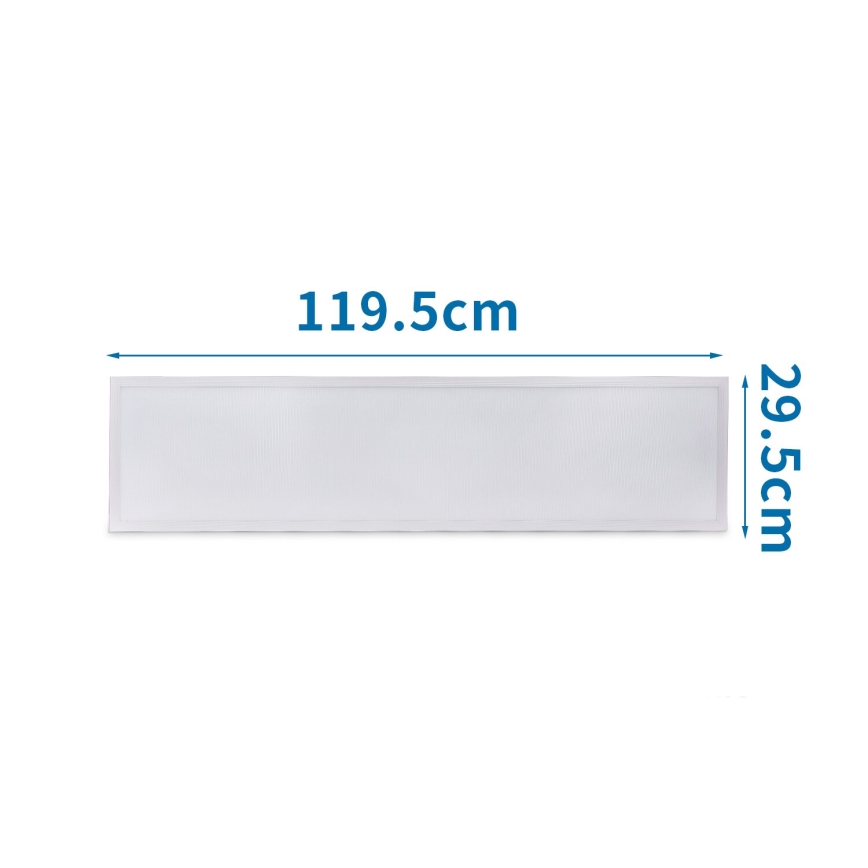 Aigostar - LED Podhľadový panel LED/60W/230V 6500K 120x30cm biela