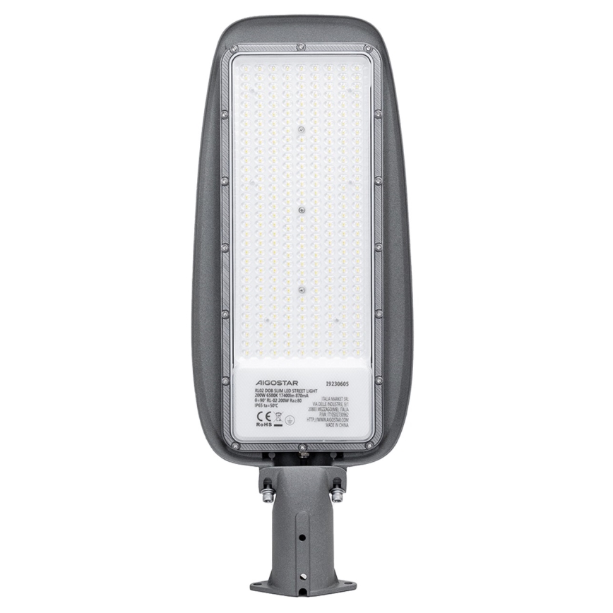 Aigostar - LED pouličné svietidlo SLIM LED/200W/230V 6500K IP65