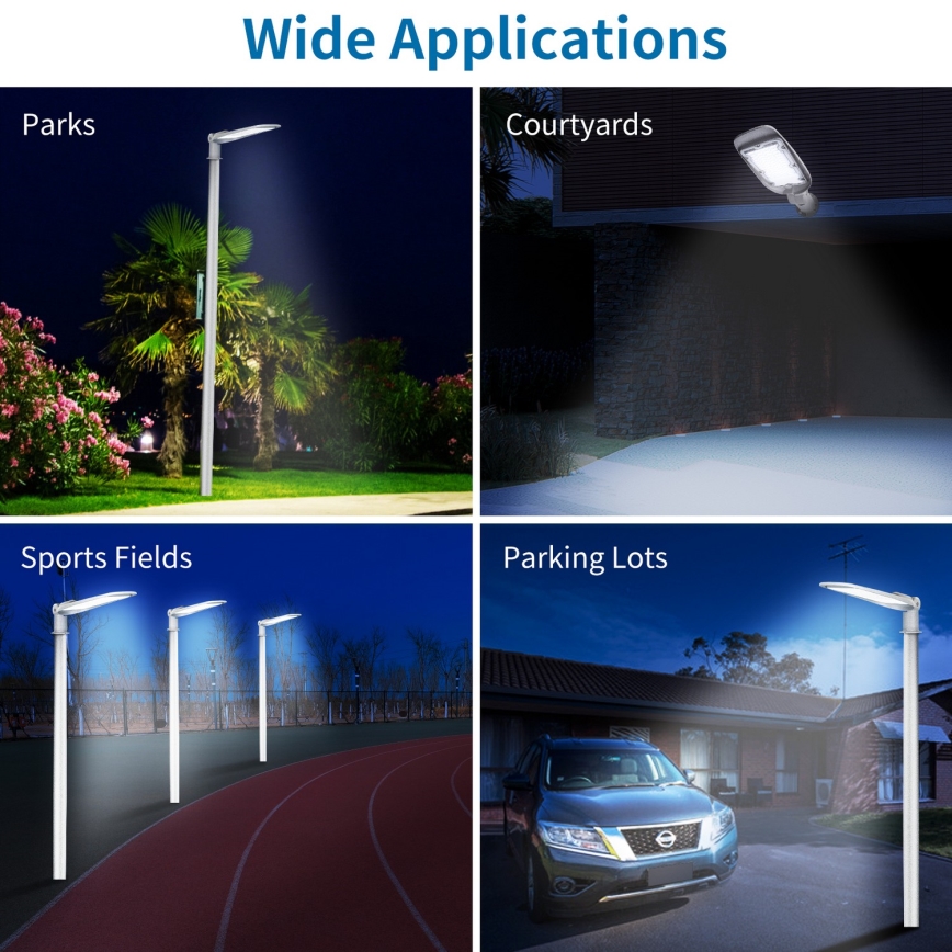 Aigostar - LED pouličné svietidlo SLIM LED/200W/230V 6500K IP65