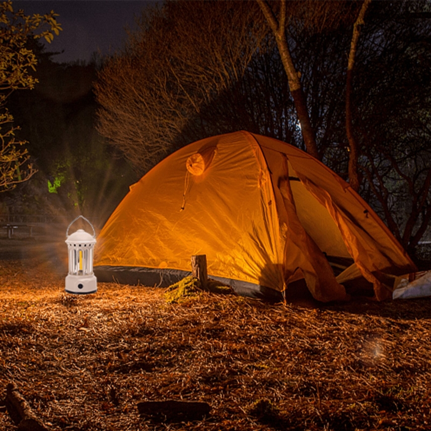 Aigostar - LED Prenosná nabíjacia kempingová lampa LED/2W/3,7V 1200mAh