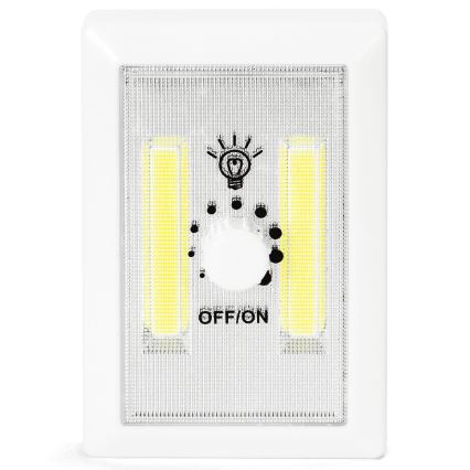 Aigostar - LED Prenosné nočné svietidlo LED/3xAAA 6500K