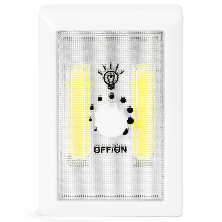 Aigostar - LED Prenosné nočné svietidlo LED/3xAAA 6500K