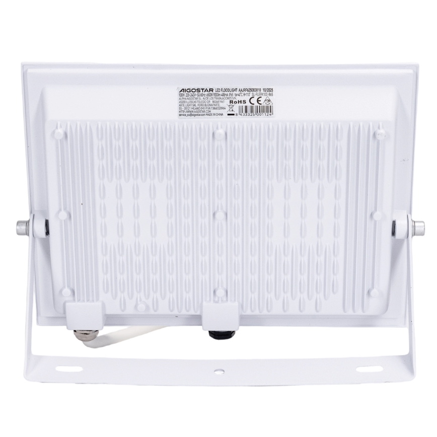 Aigostar - LED reflektor 100 W 230 V 6500 K IP65