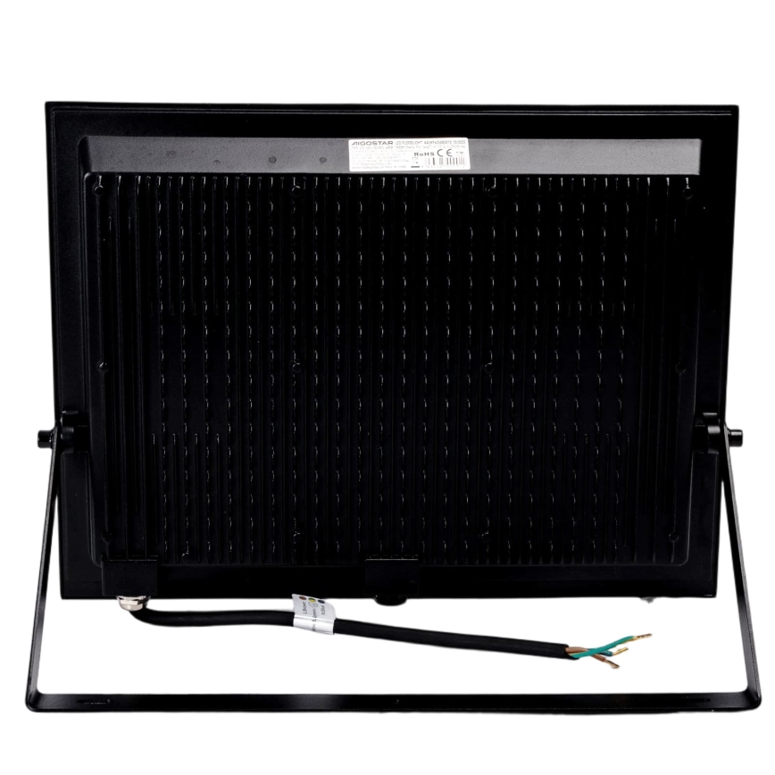 Aigostar - LED reflektor LED/200W/230V 4000K IP65 čierna