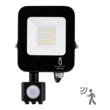 Aigostar - LED Reflektor so senzorom LED/20W/230V 4000K IP65