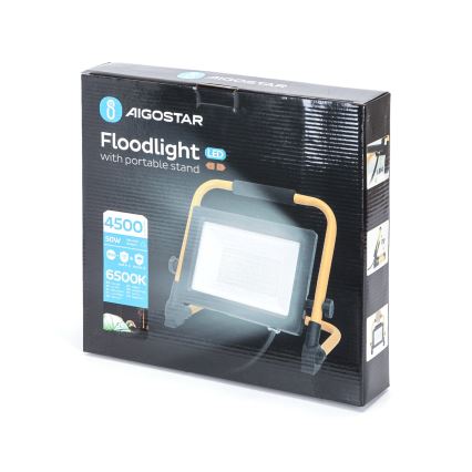 Aigostar - LED Reflektor so stojanom LED/50W/230V 6500K IP65