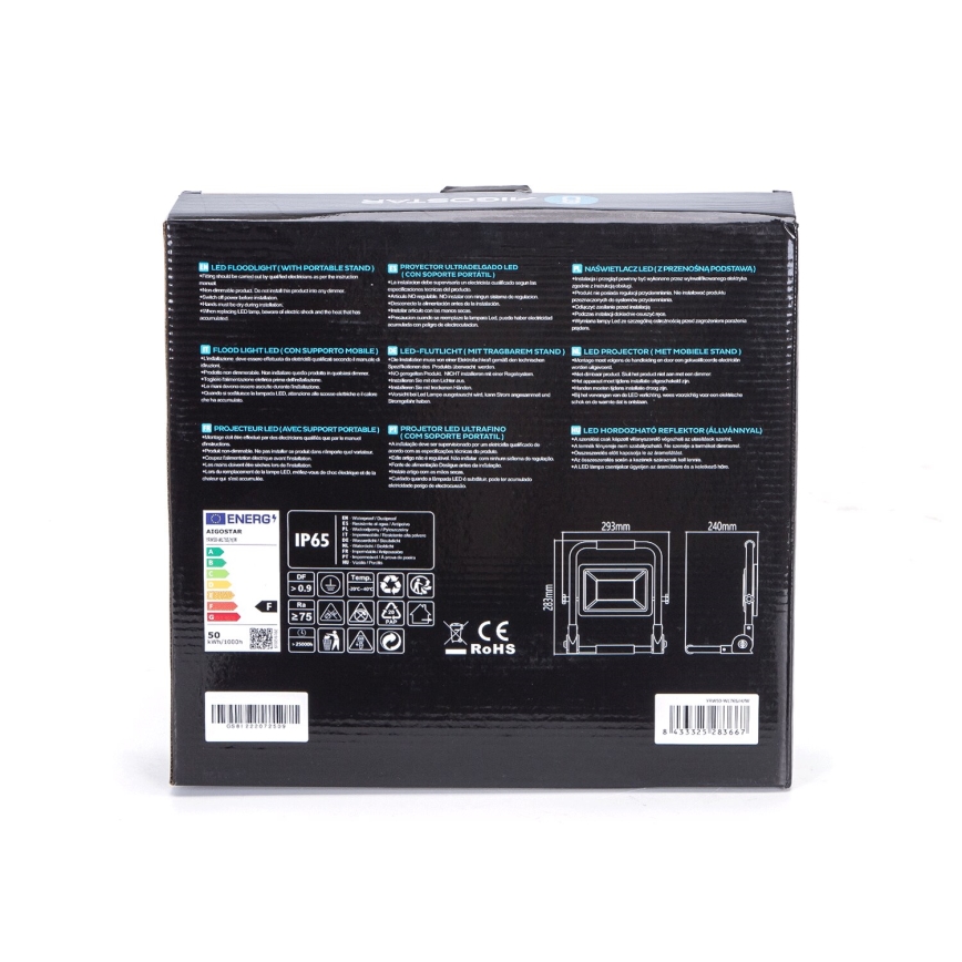 Aigostar - LED Reflektor so stojanom LED/50W/230V 6500K IP65