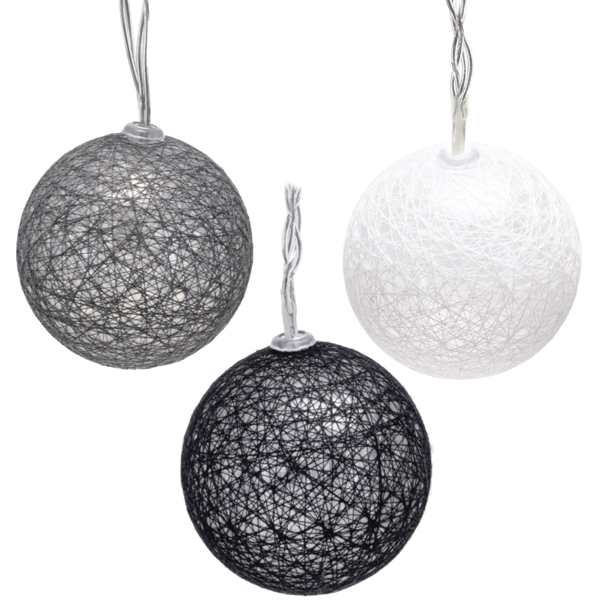 Aigostar - LED  reťaz 10xLED/3xAA 2m teplá biela