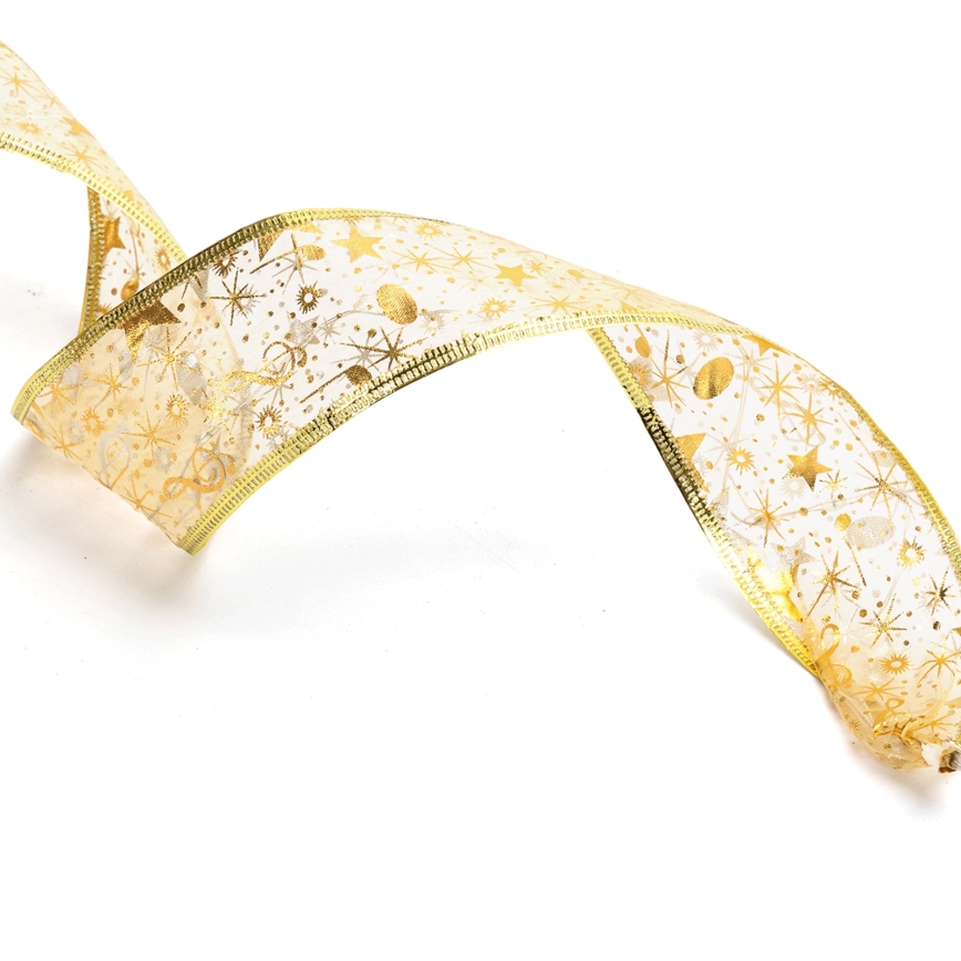 Aigostar - LED reťaz 50xLED/3xAA 5m teplá biela zlatá