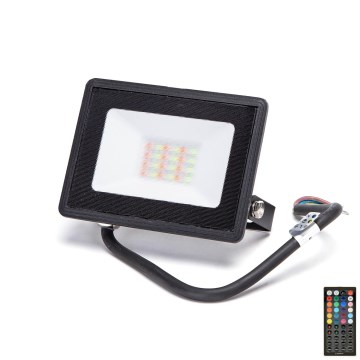 Aigostar - LED RGB Reflektor LED/20W/230V IP65 + diaľkové ovládanie