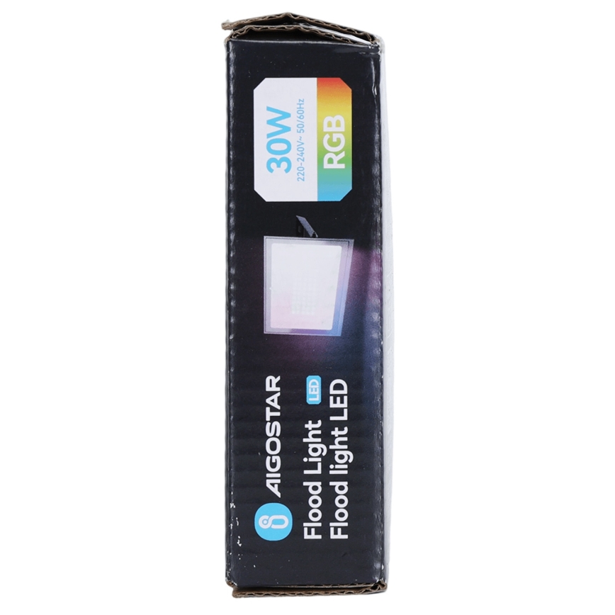 Aigostar - LED RGB reflektor 30 W/230 V, IP65 + diaľkové ovládanie