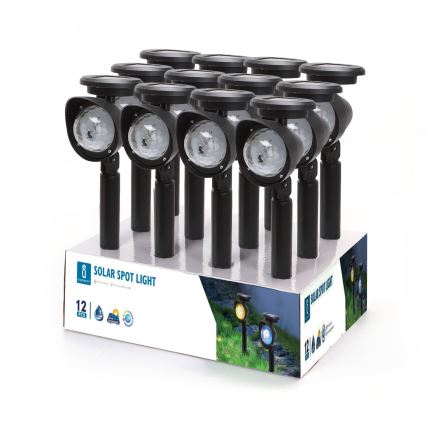 Aigostar - LED RGB Solárna lampa LED/400mAh IP44