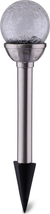 Aigostar - LED RGB Solárne svietidlo LED/0,08W/2V IP44 200 mAh