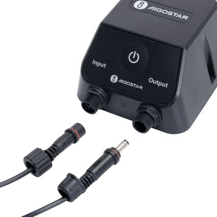 Aigostar - LED RGBW Stmievateľná vonkajšia lampa MESH LED/35W/3,7V 4000mAh 2700-6500K IP65 pr. 30 cm + diaľkové ovládanie