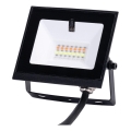 Aigostar - LED RGB stmievateľný reflektor LED/20W/230V IP65 + diaľkové ovládanie