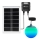 Aigostar - LED RGB Stmievateľný solárny luster MESH LED/20W/3,7V 4000 mAh 2700K-6500K IP65 pr. 15 cm