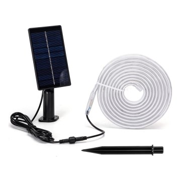 Aigostar - LED RGB Stmievateľný solárny pásik LED/1,6W/3,2V 5 m IP65 + diaľkové ovládanie