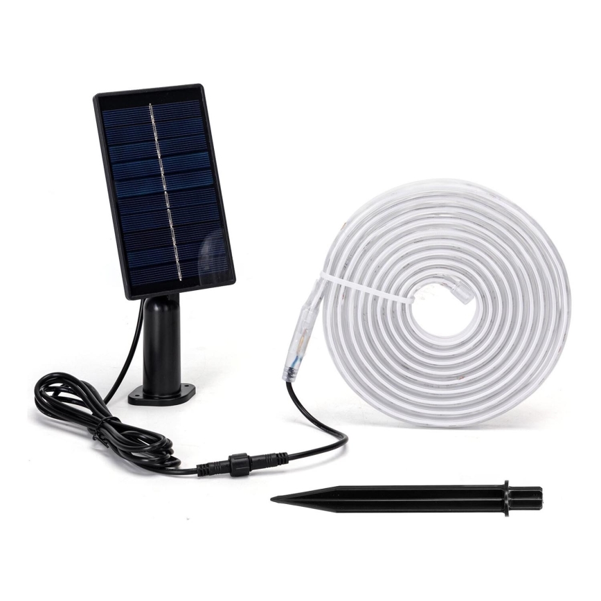 Aigostar - LED RGB Stmievateľný solárny pásik LED/1,6W/3,2V 5 m IP65 + diaľkové ovládanie