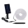 Aigostar - LED RGB Stmievateľný solárny pásik LED/1,6W/3,2V 5 m IP65 + diaľkové ovládanie