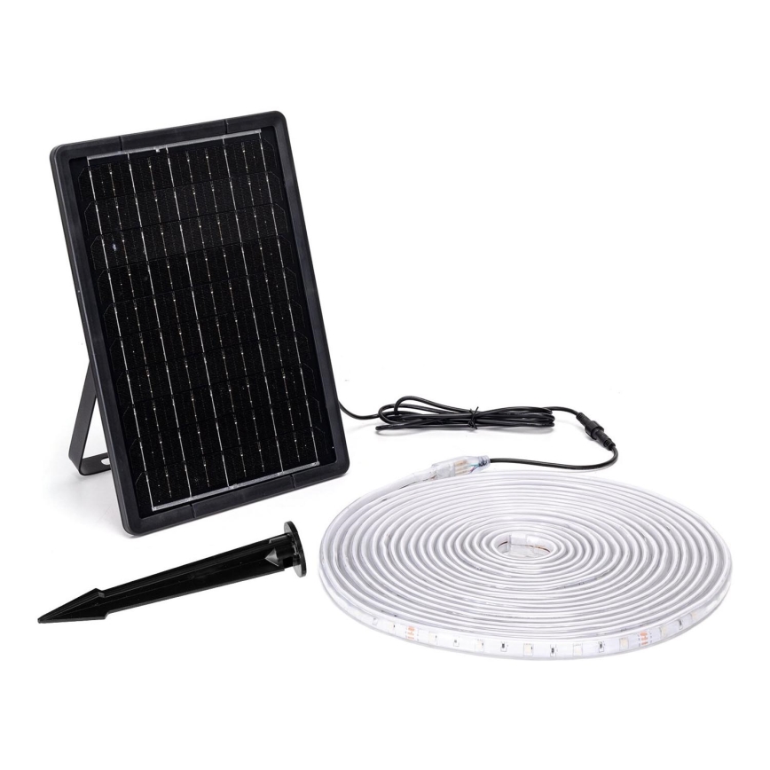 Aigostar - LED RGB Stmievateľný solárny pásik LED/10W/3,2V 10 m IP65 + diaľkové ovládanie