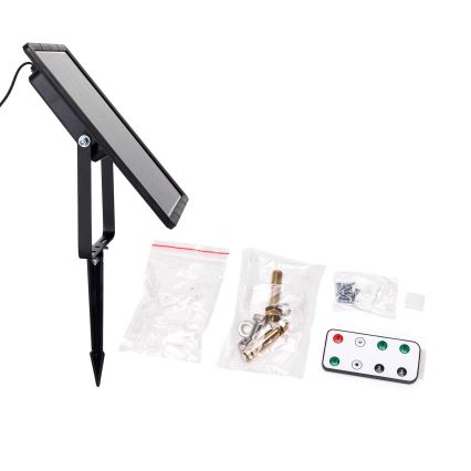 Aigostar - LED RGB Stmievateľný solárny pásik LED/10W/3,2V 10 m IP65 + diaľkové ovládanie
