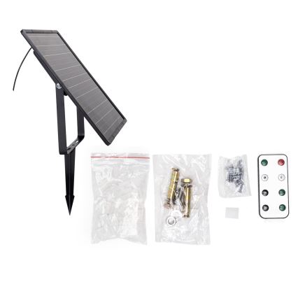 Aigostar - LED RGB Stmievateľný solárny pásik LED/20W/3,2V 20 m IP65 + diaľkové ovládanie