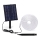 Aigostar - LED RGB Stmievateľný solárny pásik LED/5W/3,2V 5+2m IP65 + diaľkové ovládanie