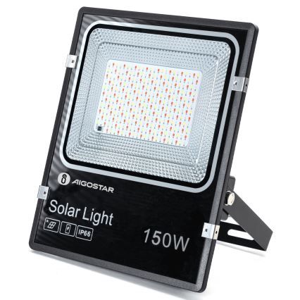 Aigostar - LED RGB Stmievateľný solárny reflektor LED/150W/3,2V IP66 + diaľkové ovládanie