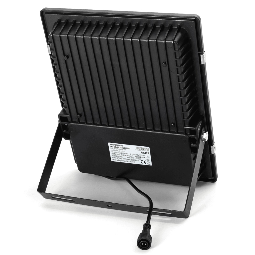 Aigostar - LED RGB Stmievateľný solárny reflektor LED/150W/3,2V IP66 + diaľkové ovládanie